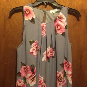 Women’s Umgee Sleeveless Floral Print Dress